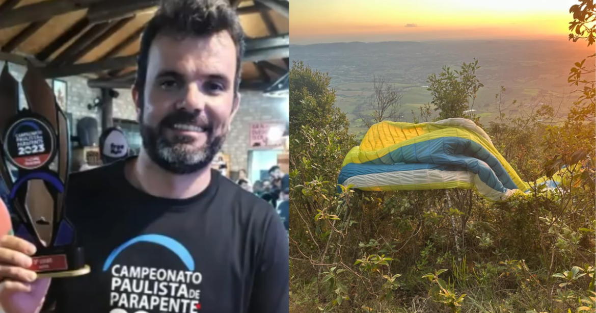 Homem morre após voar de parapente no Pico do Gavião