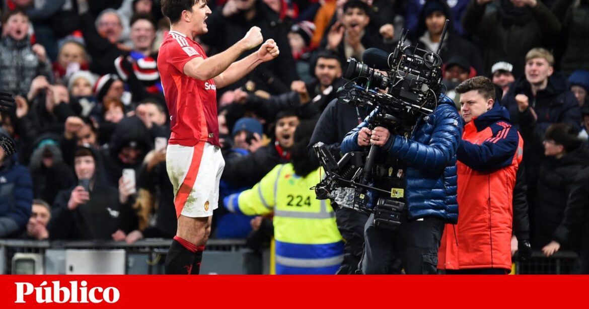 O futebol internacional continua na Copa da Inglaterra com um gol no Manchester United 90+3 ‘