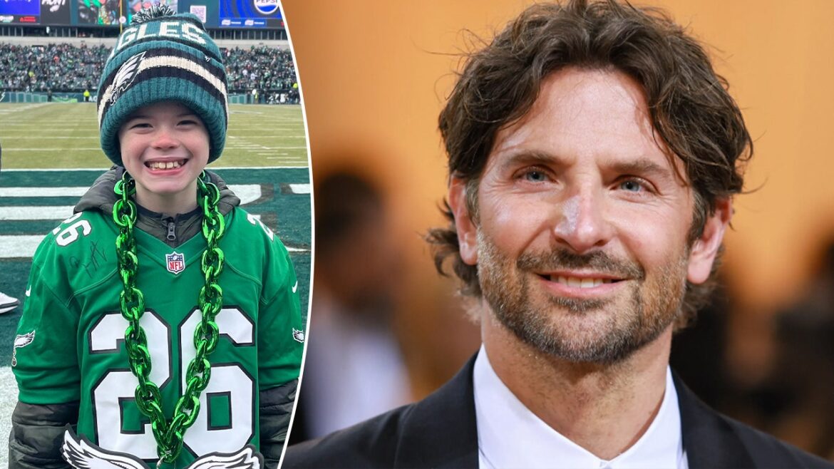 A surpresa dos fãs do Young Philadelphia AG Gols de Bradley Cooper Super Bowl surpreendeu surpreendentemente