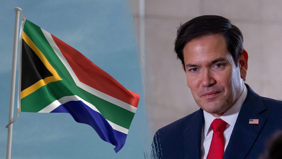 Marco Rubio chamado África do Sul, recusou -se a participar da cúpula G -20