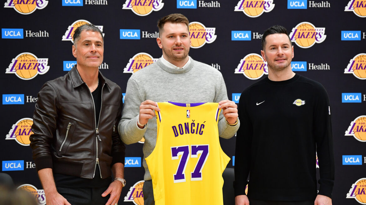 O primeiro encontro de Luca Donik com Lakers foi publicado